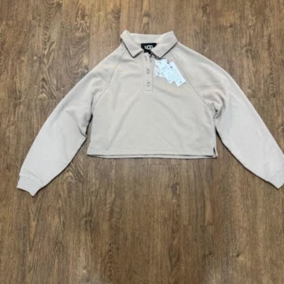 NWT Ugg Women's Kaylee Polo Sweatshirt - Picture 2 of 9